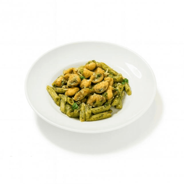 🍝 پاستا رژیمی پستو (Healthy Pesto Pasta)