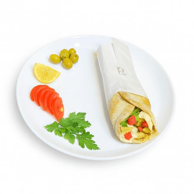 🌯 چیکن رول رژیمی (Healthy Chicken Roll)