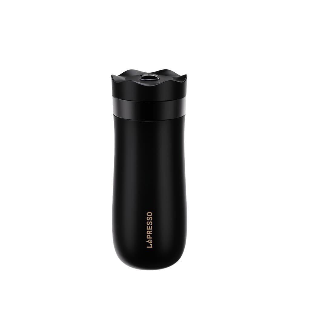 LePresso Insulated Mug with French Press LPIMFPBK ماگ سفری لپرسو مدل French Press گنجایش 0.32 لیتر
