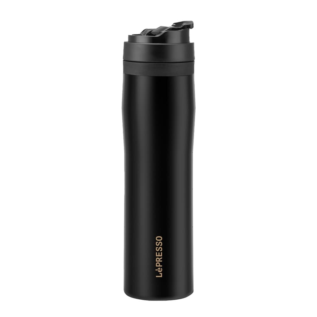 LePresso Stainless Steel Portable French Press LPSPFPBK تراول ماگ لپرسو مدل LPSPFPBK گنجایش 0.35 لیتر