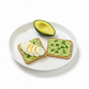 🥑 اگواتست رژیمی (Egg & Avocado Toast)