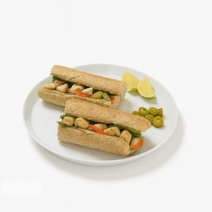 🥖 ساندویچ رژیمی چیکن پستو (Pesto Chicken Healthy Sandwich)